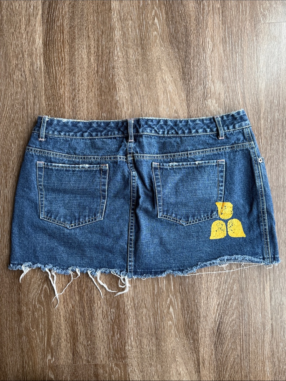 Blue Asphalt Y2K Butterfly Mini Skirt - Picture 7 of 7